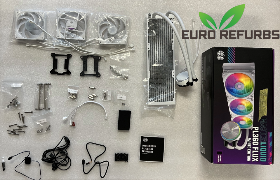 Refurbished Cooler Master MasterLiquid PL360 Flux White Refurbished Cooler Master MasterLiquid PL360 Flux White